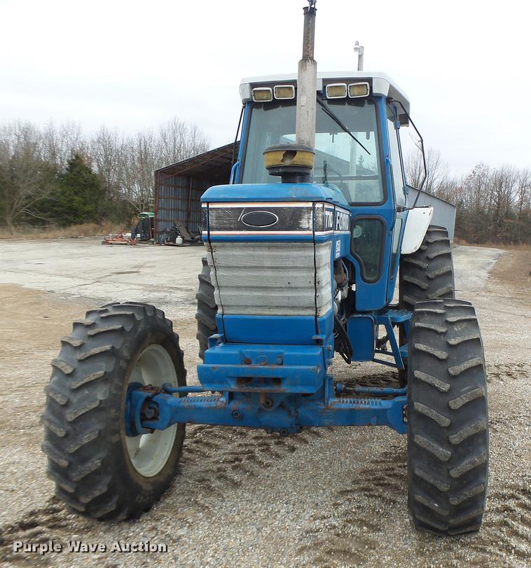 image for item DB9802 Ford 7710 MFWD tractor