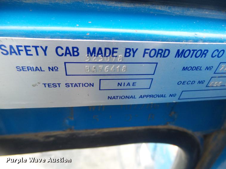 image for item DB9802 Ford 7710 MFWD tractor