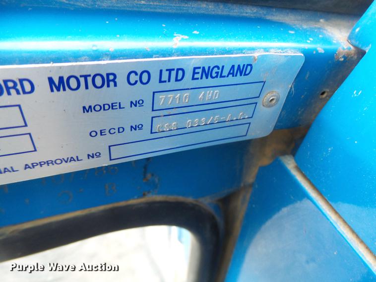 image for item DB9802 Ford 7710 MFWD tractor