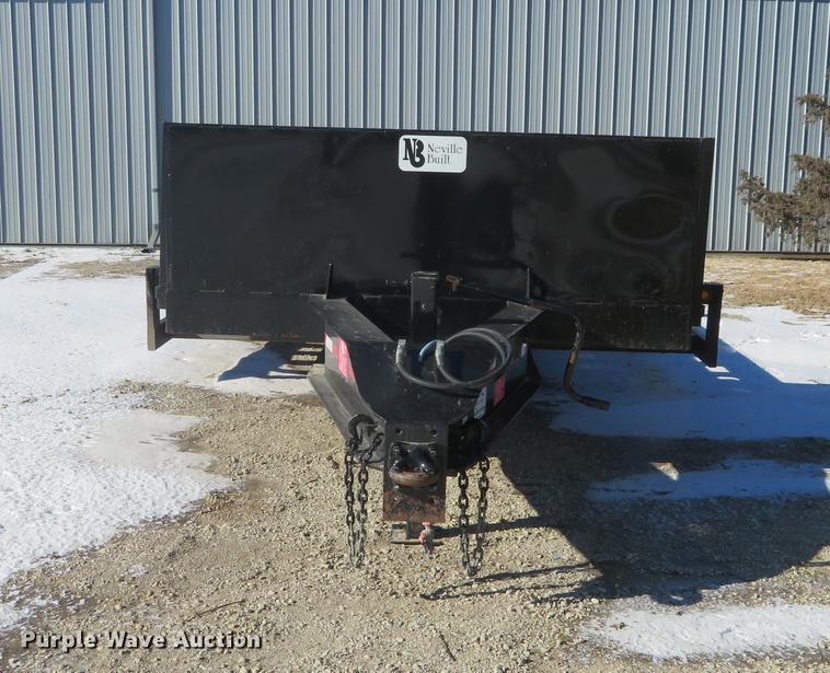 image for item DC0858 2012 Neville Built sprayer trailer