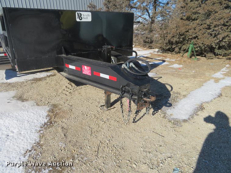 image for item DC0858 2012 Neville Built sprayer trailer