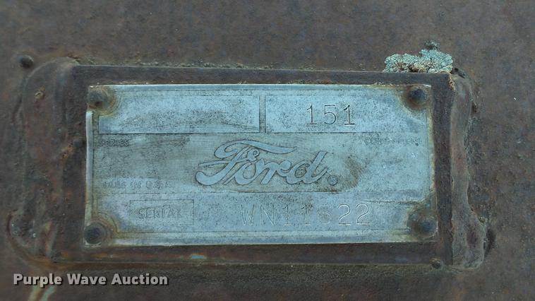 image for item DC5695 Ford 151 four bottom plow