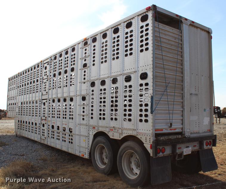 image for item DC7723 1987 Wilson PSDCL-208 livestock trailer