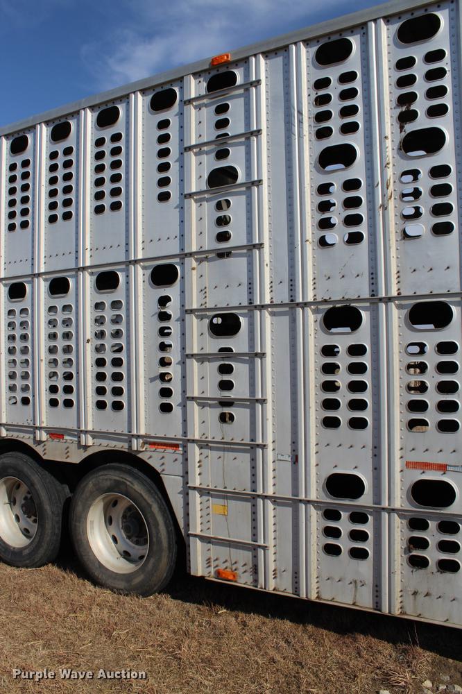 image for item DC7723 1987 Wilson PSDCL-208 livestock trailer