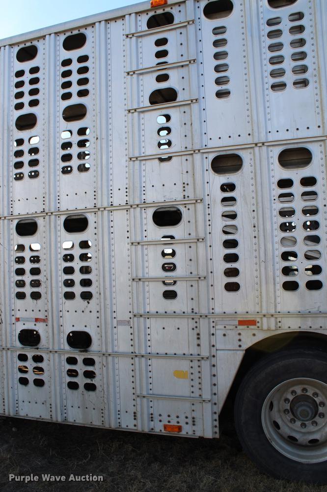 image for item DC7723 1987 Wilson PSDCL-208 livestock trailer