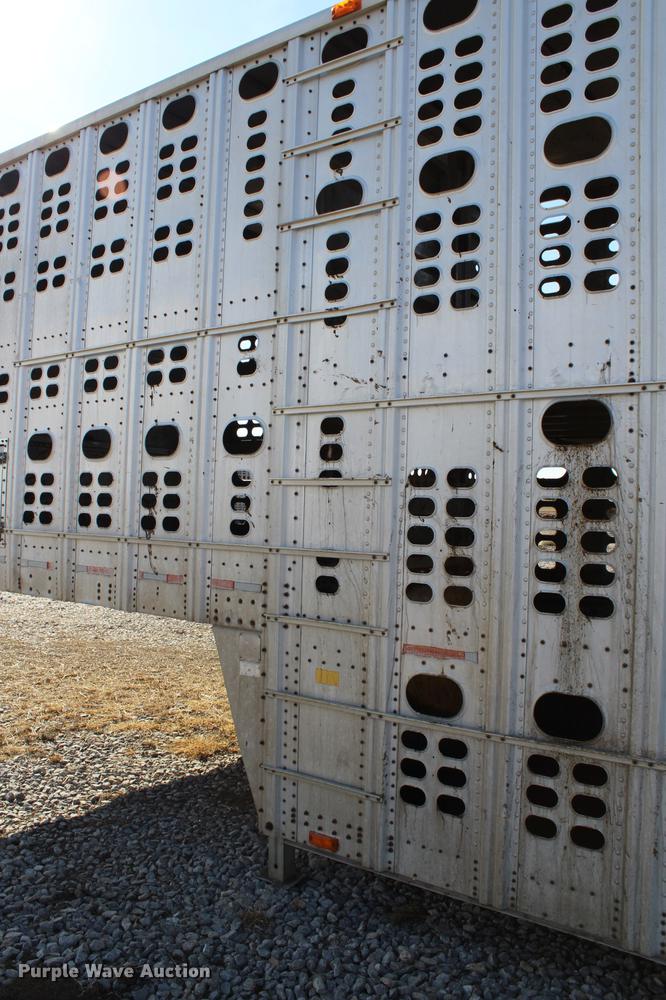 image for item DC7723 1987 Wilson PSDCL-208 livestock trailer