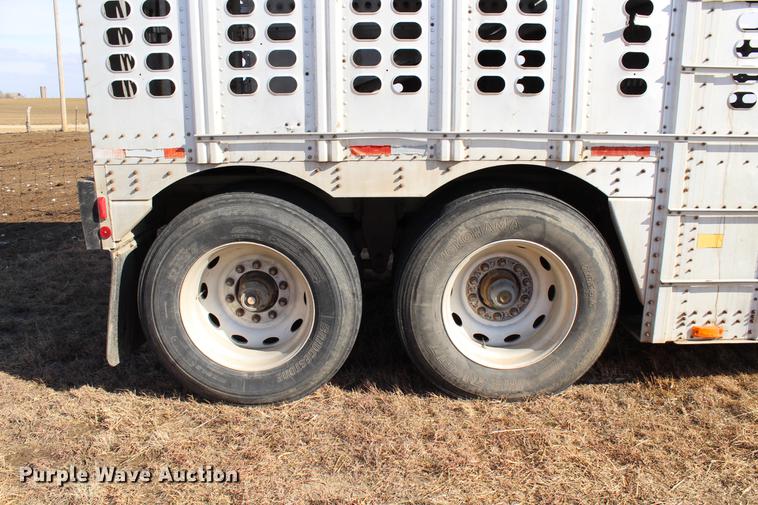 image for item DC7723 1987 Wilson PSDCL-208 livestock trailer