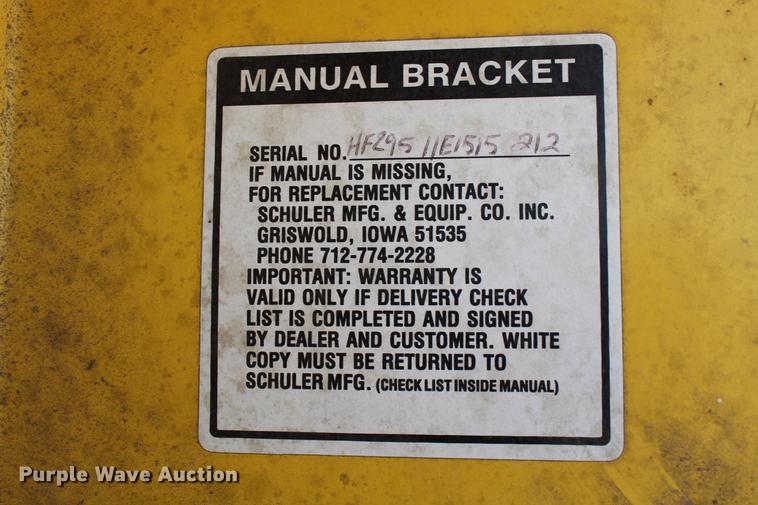 image for item DC7725 2015 Schuler HF295 feed wagon