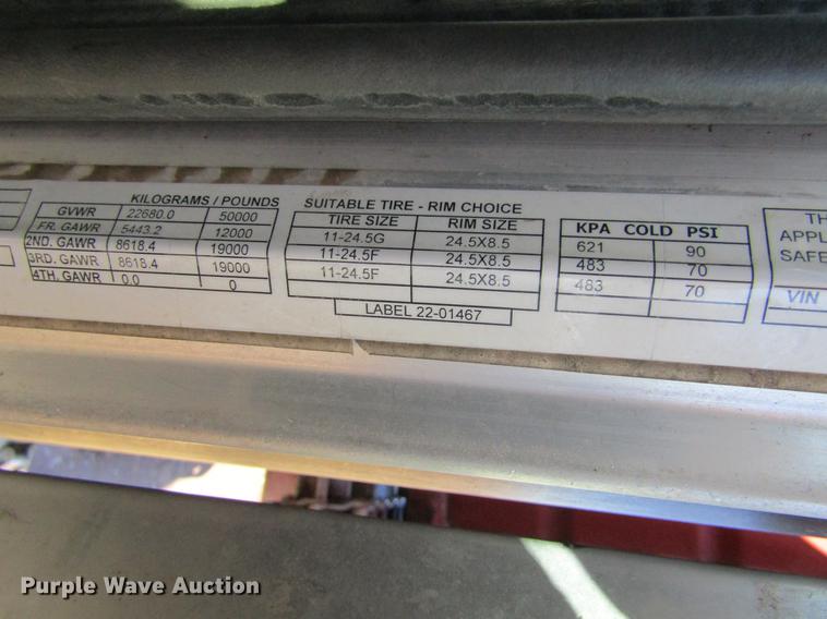 image for item DC8324 2001 Peterbilt 379 manure spreader truck