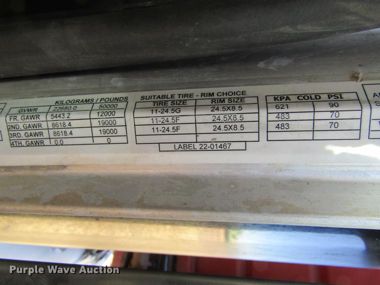 image for item DC8325 2001 Peterbilt 379 manure spreader truck