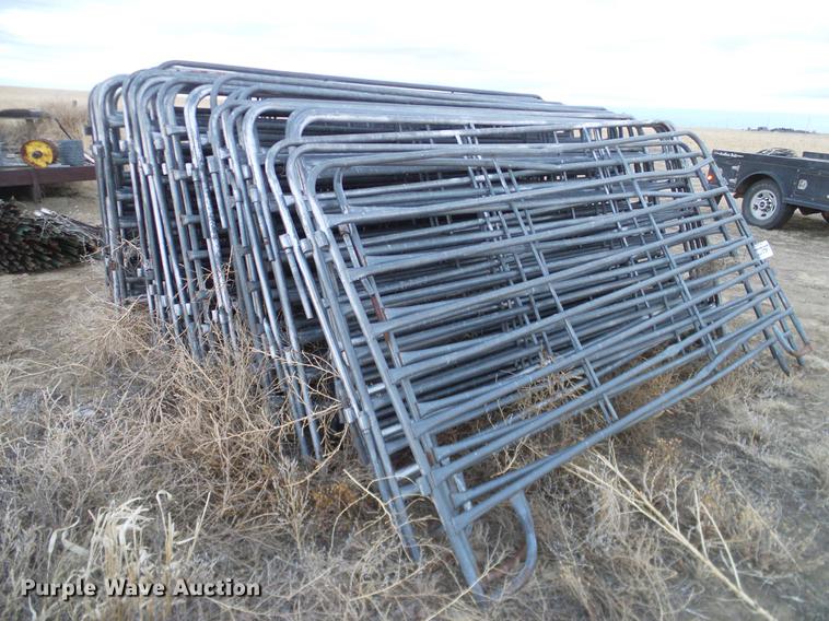 image for item DC8331 (47) galvanized fence panels