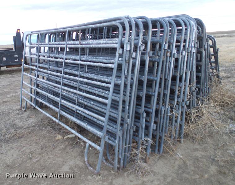 image for item DC8331 (47) galvanized fence panels