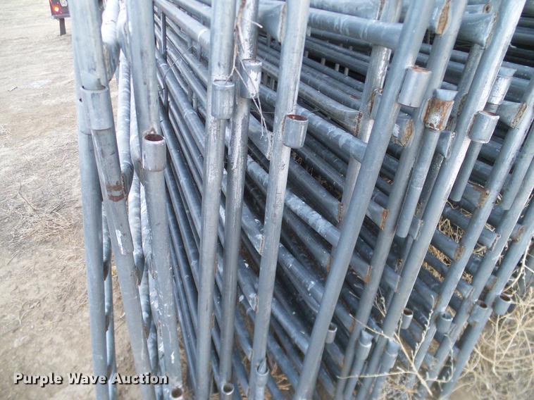 image for item DC8331 (47) galvanized fence panels