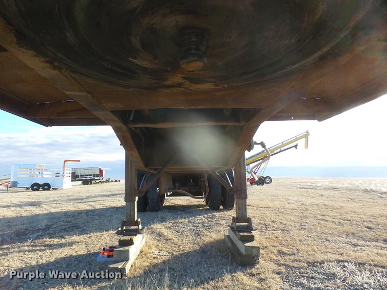 image for item DC8342 1974 Hobbs end dump trailer