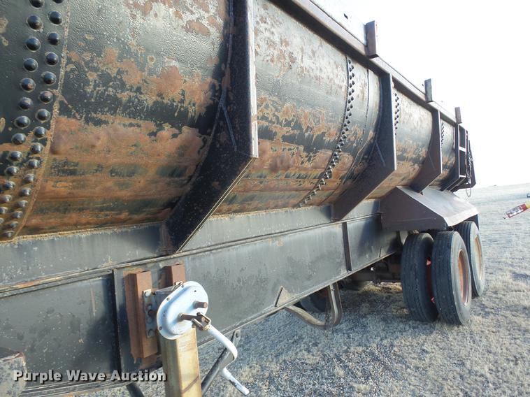 image for item DC8342 1974 Hobbs end dump trailer