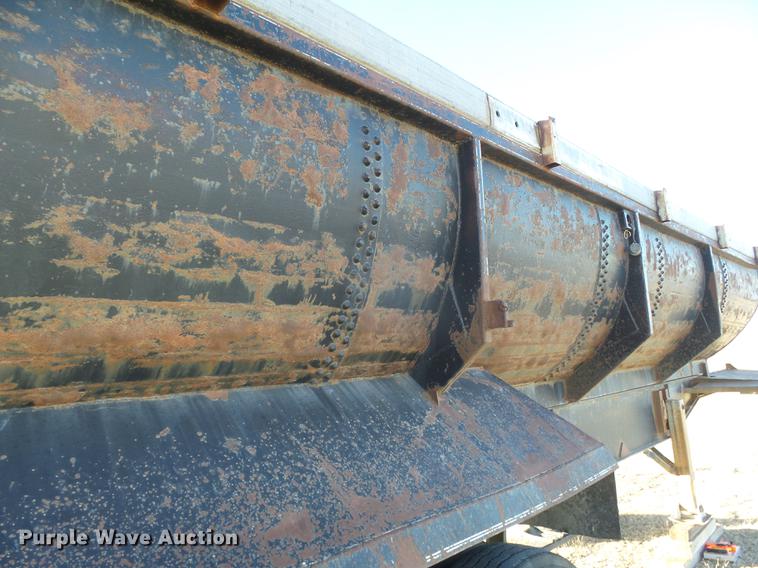 image for item DC8342 1974 Hobbs end dump trailer