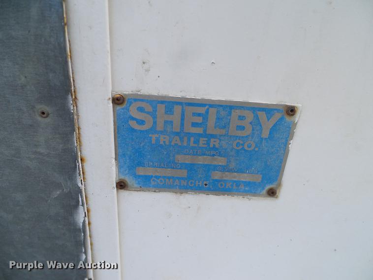 image for item DC8353 1974 Shelby livestock trailer
