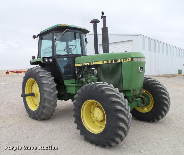 image for item DC8359 1984 John Deere 4450 MFWD tractor