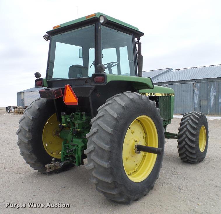 image for item DC8359 1984 John Deere 4450 MFWD tractor