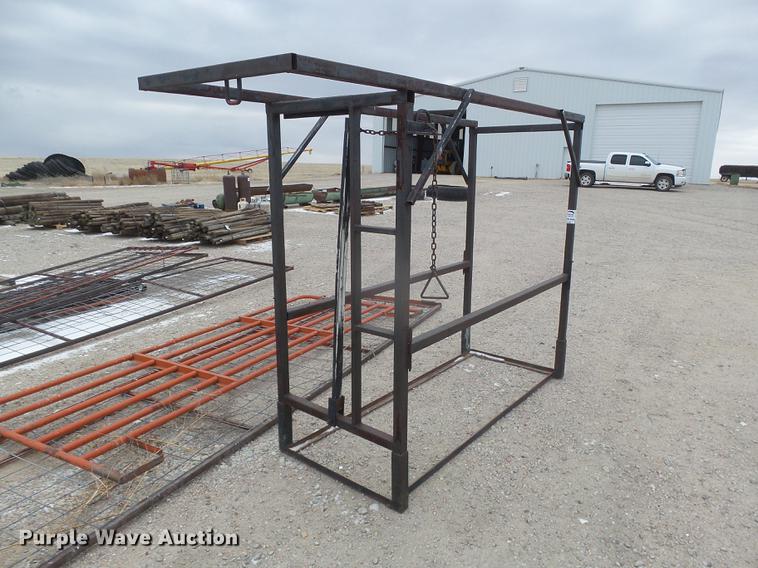 image for item DC8360 Cattle grooming chute