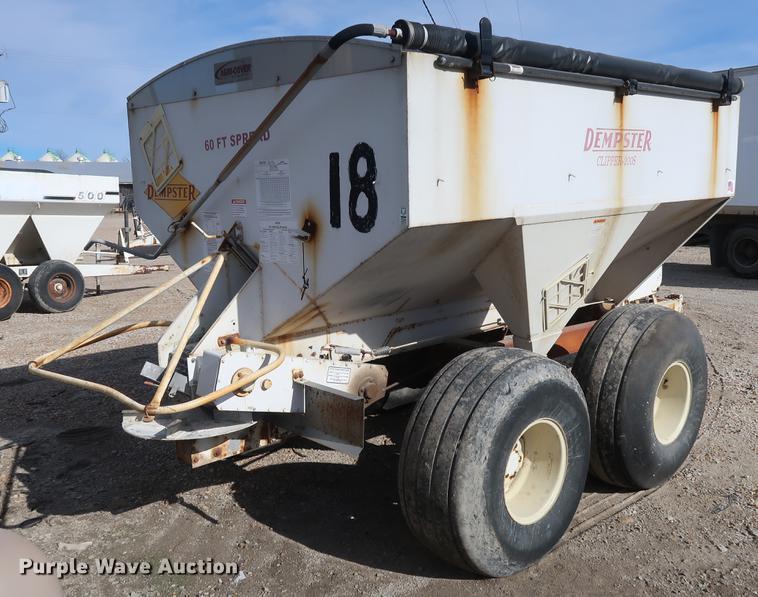 image for item DD5424 Dempster Clipper 200S fertilizer spreader