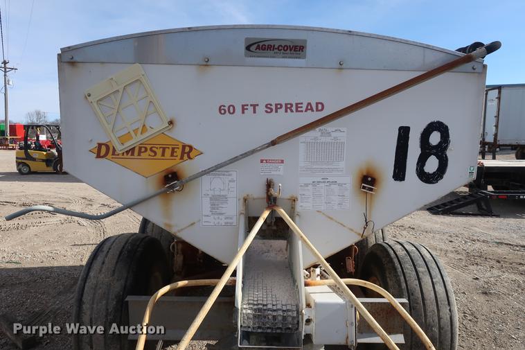 image for item DD5424 Dempster Clipper 200S fertilizer spreader