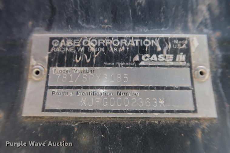 image for item DD5428 1999 Case IH Patriot SPX3185 self-propelled sprayer