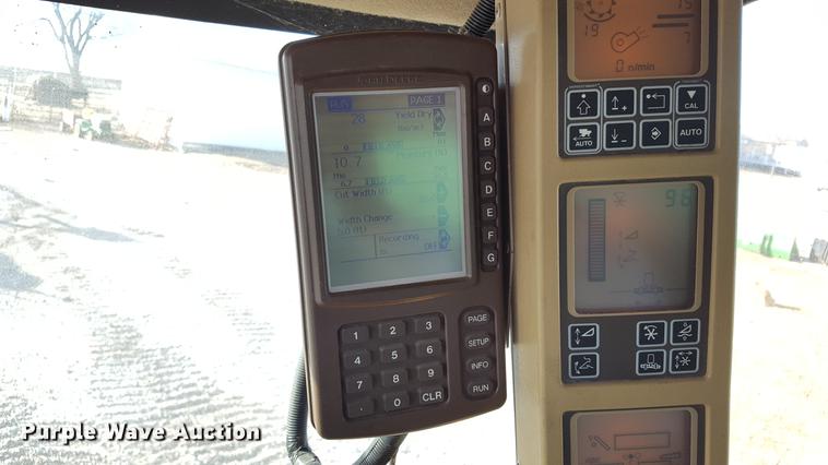 image for item DD5430 2007 John Deere 9660 STS RWA combine