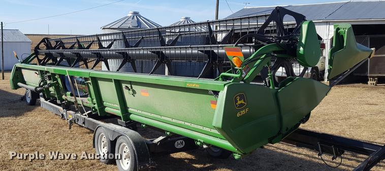 image for item DD5432 2008 John Deere 635F Hydraflex head