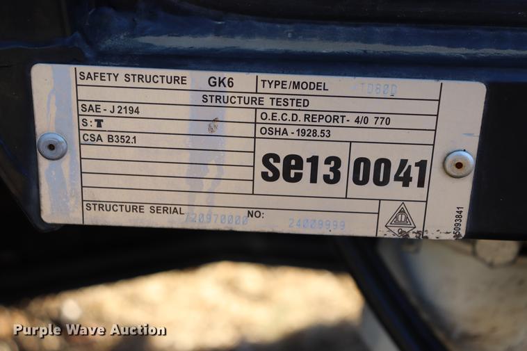 image for item EC9411 New Holland TD80D tractor