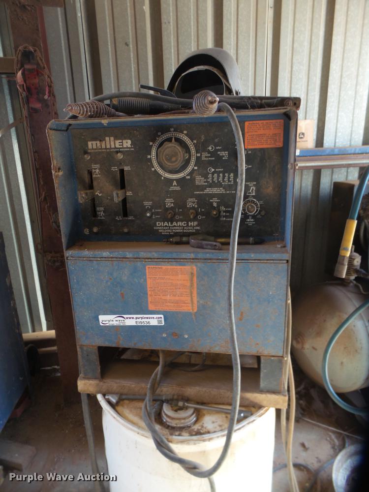 image for item EI9536 Miller Dialarc HF AC/DC arc welder