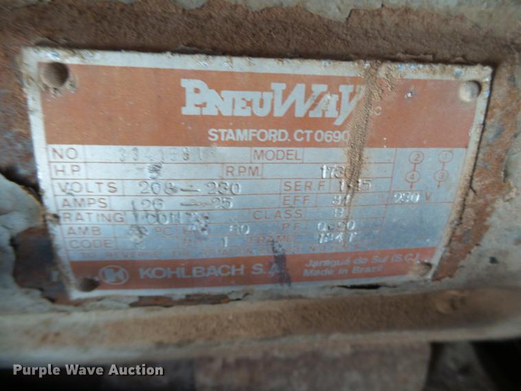 image for item EI9537 Pneuway MSV20 air compressor