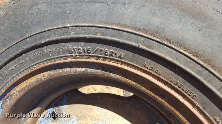 image for item EN9522 Shop built header trailer