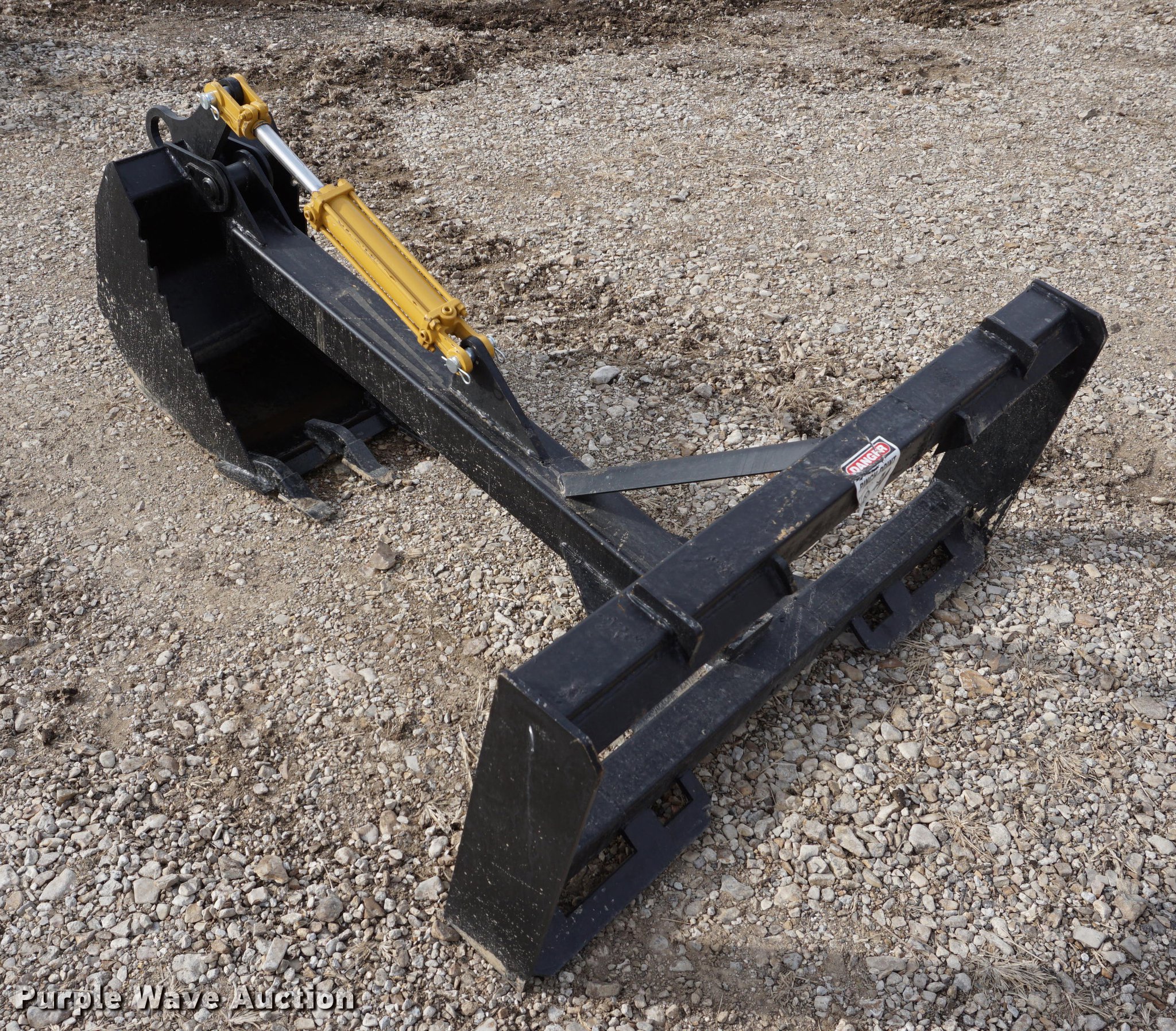 Skid steer backhoe attachment in Eskridge, KS Item DB0357 sold
