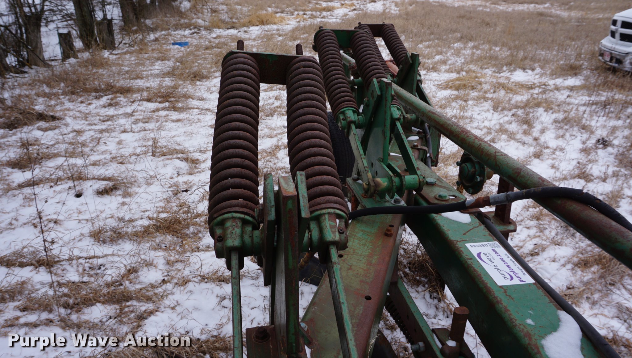 Oliver 508 three bottom plow in Wetmore, KS Item DB0384 sold Purple