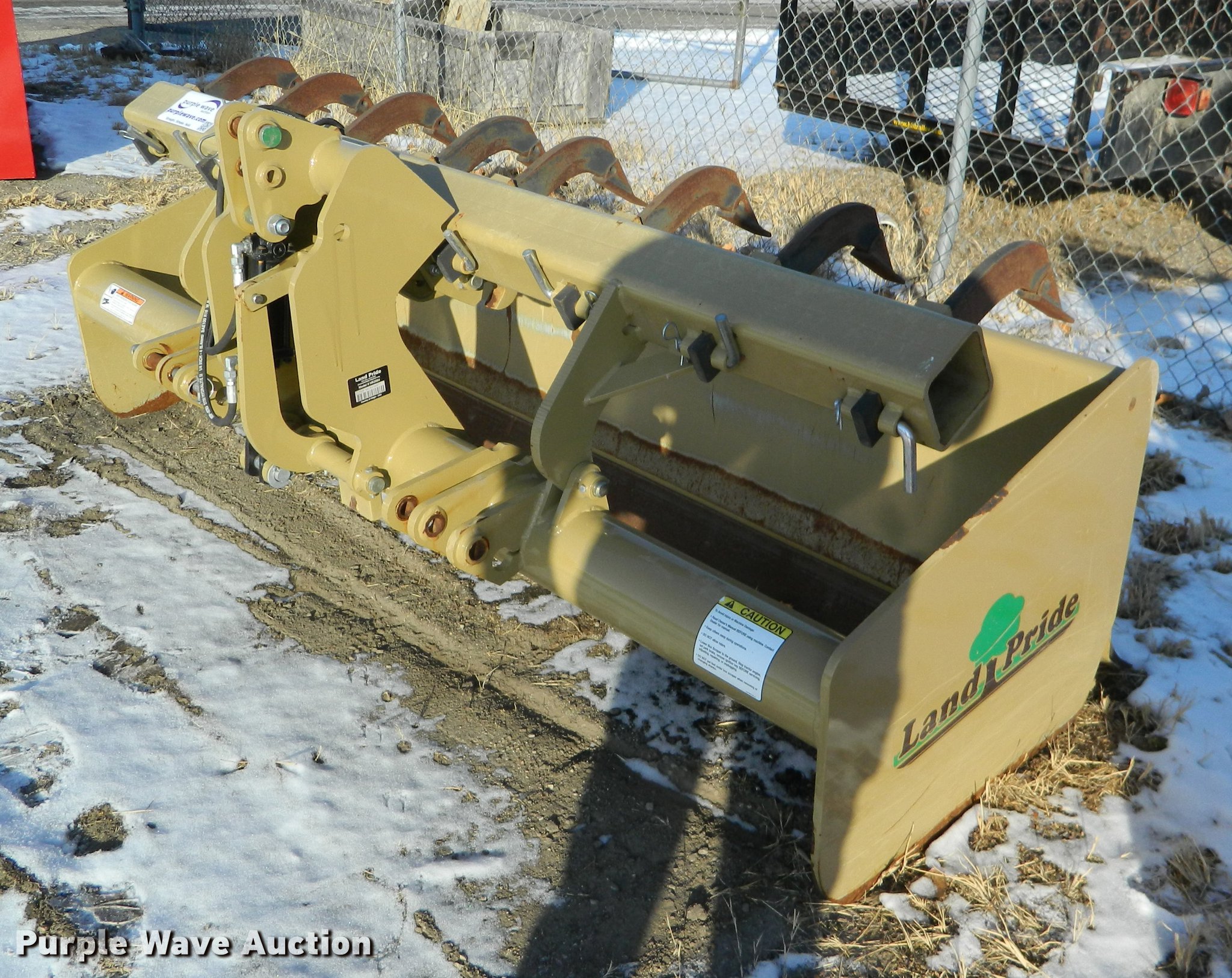 Land Pride HR3584 box blade in Salina, KS Item DB6731 sold Purple Wave