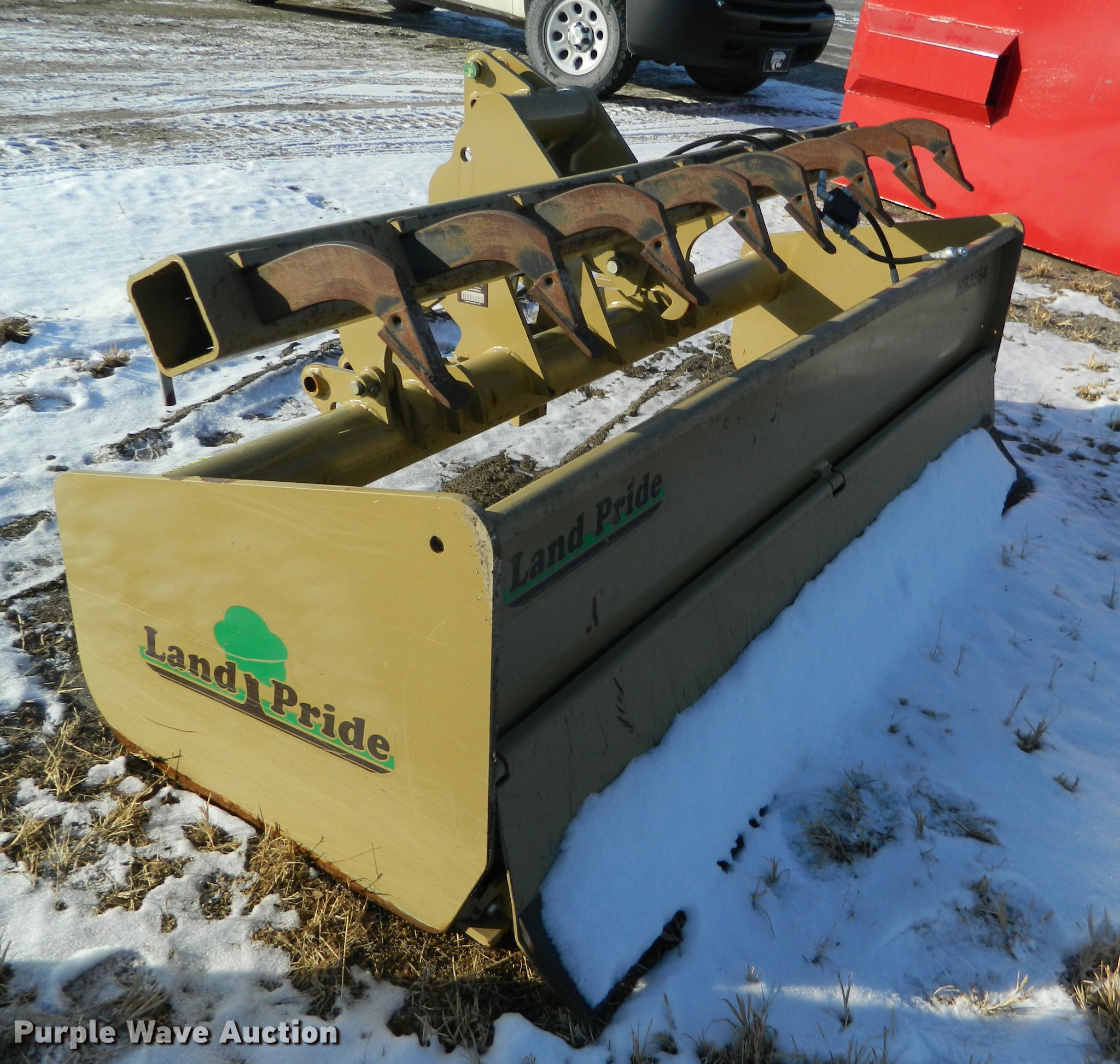 Land Pride HR3584 box blade in Salina, KS Item DB6731 sold Purple Wave