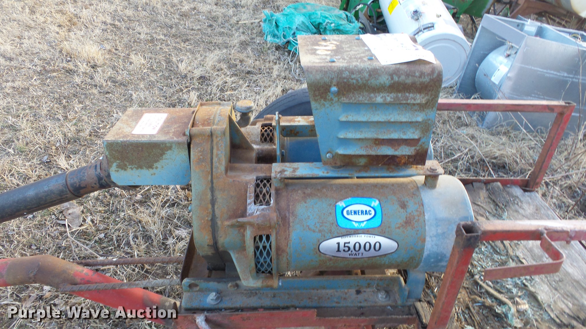 Generac PTO generator in Wichita, KS Item DC0567 sold Purple Wave