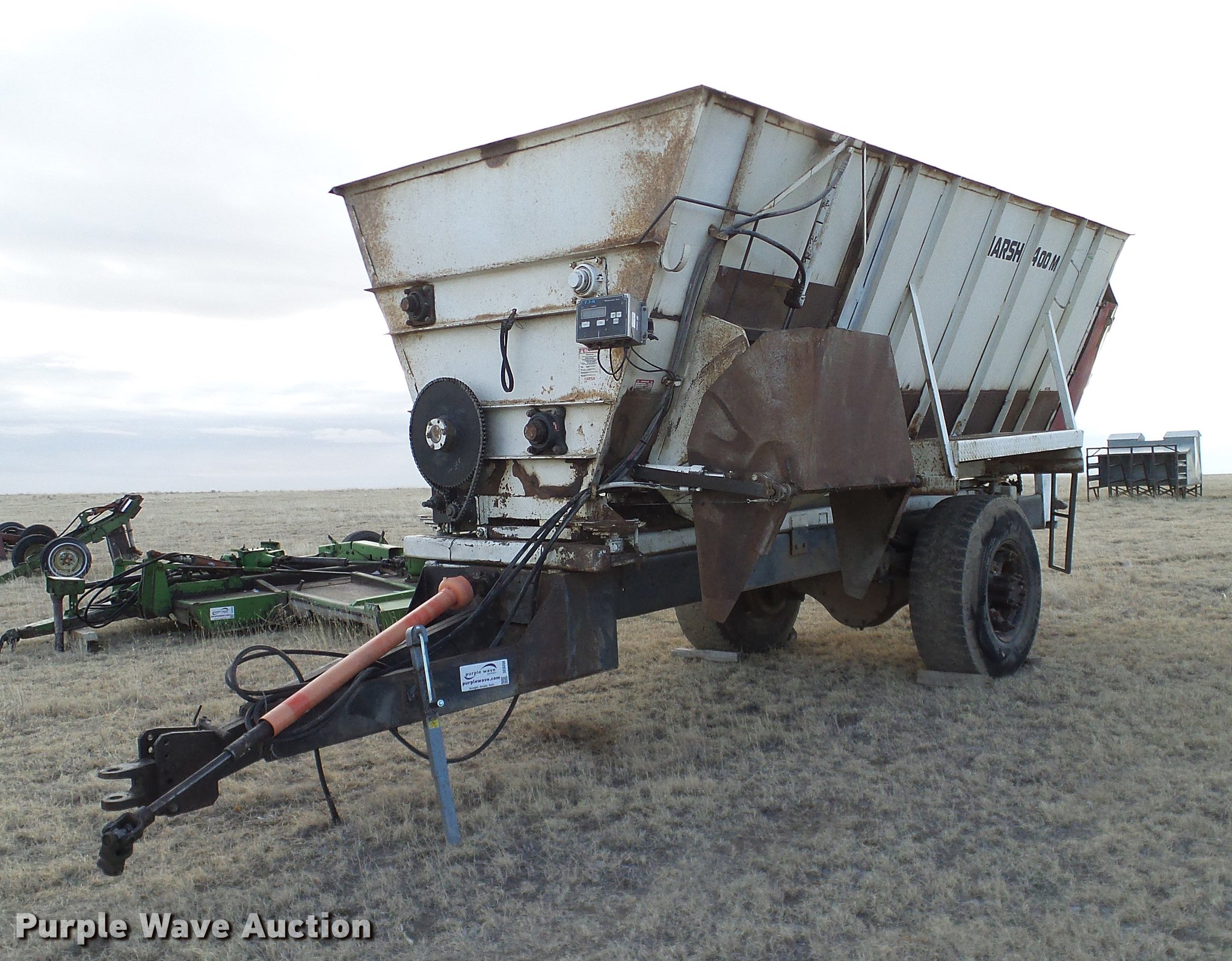 Harsh 400M feed mixer in Hugo, CO Item DC8350 sold Purple Wave