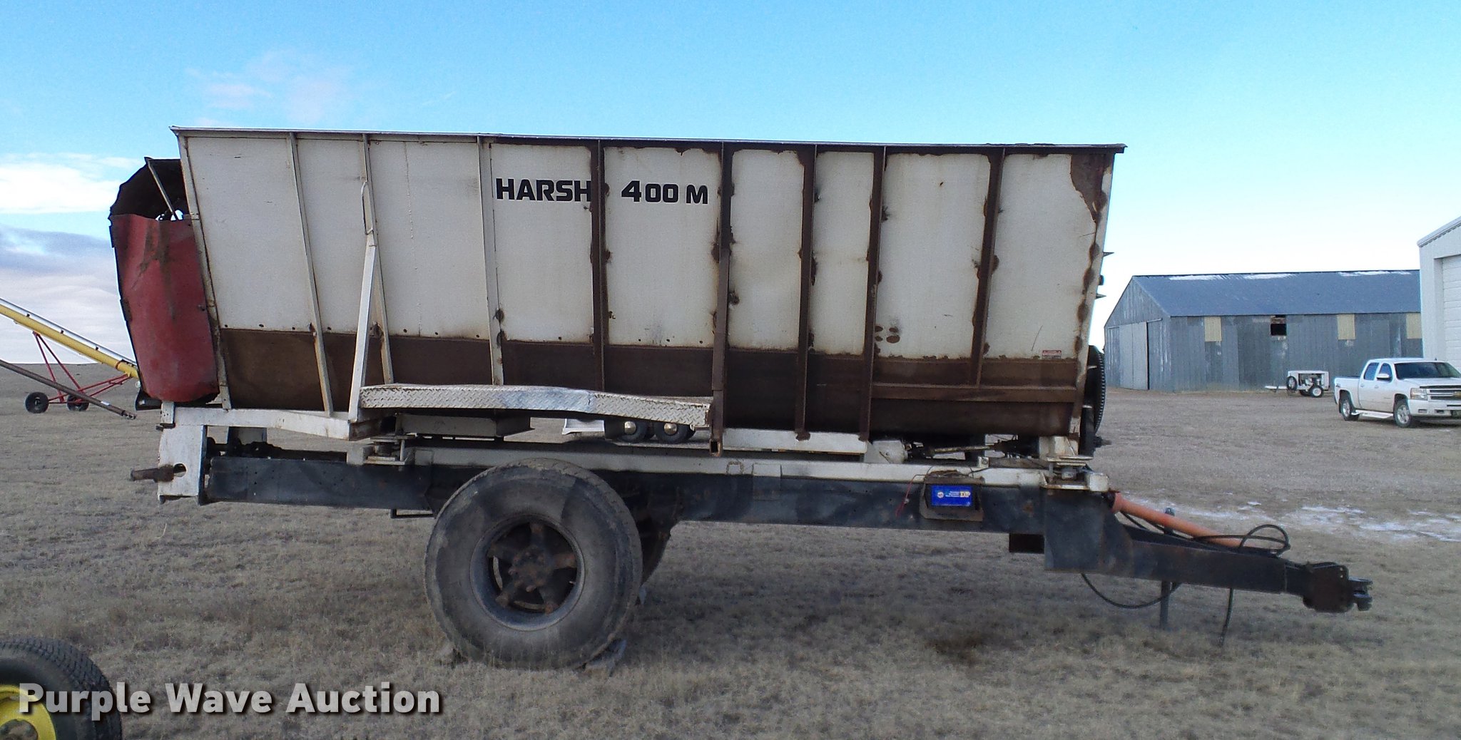 Harsh 400M feed mixer in Hugo, CO Item DC8350 sold Purple Wave