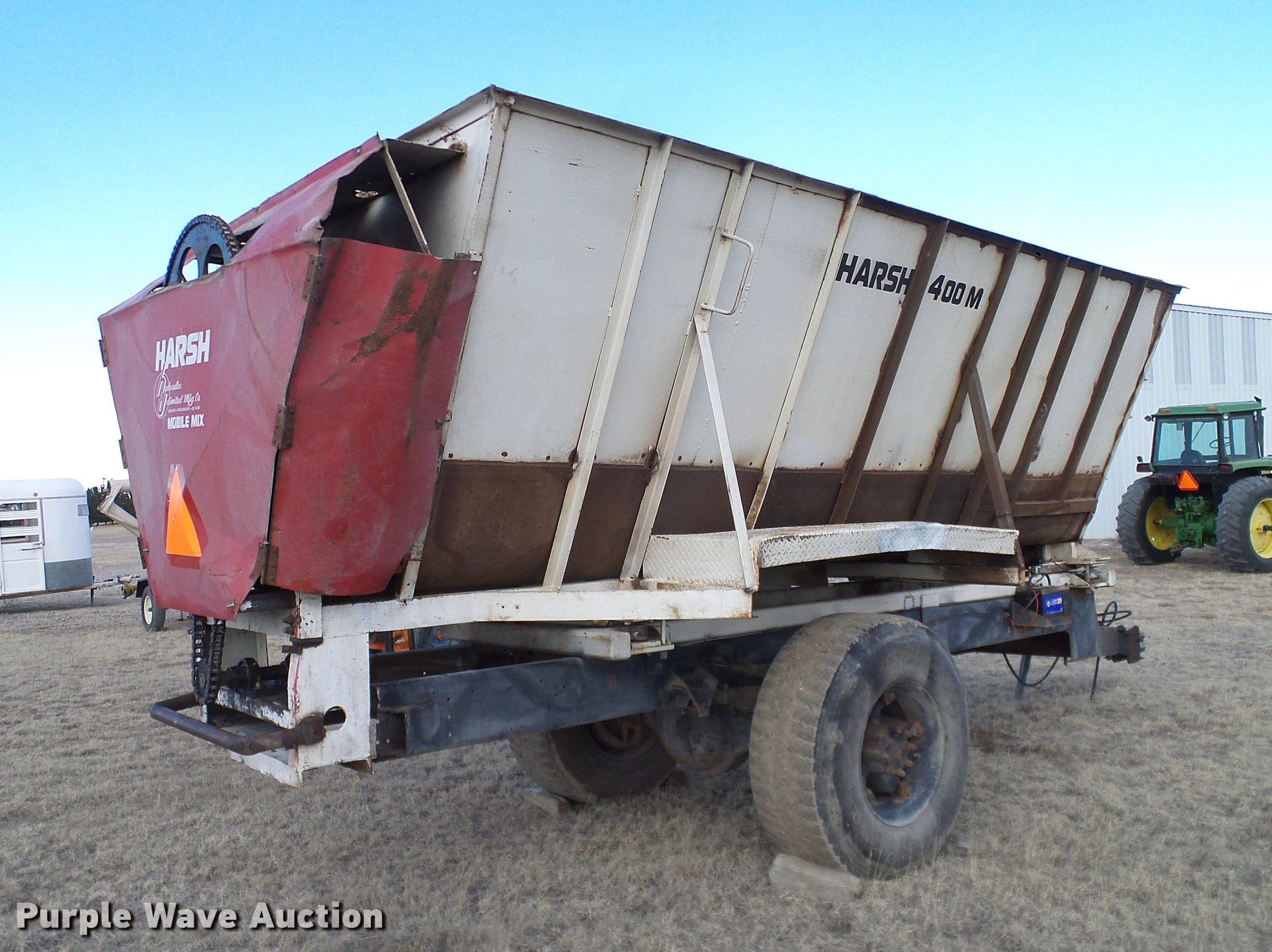 Harsh 400M feed mixer in Hugo, CO Item DC8350 sold Purple Wave