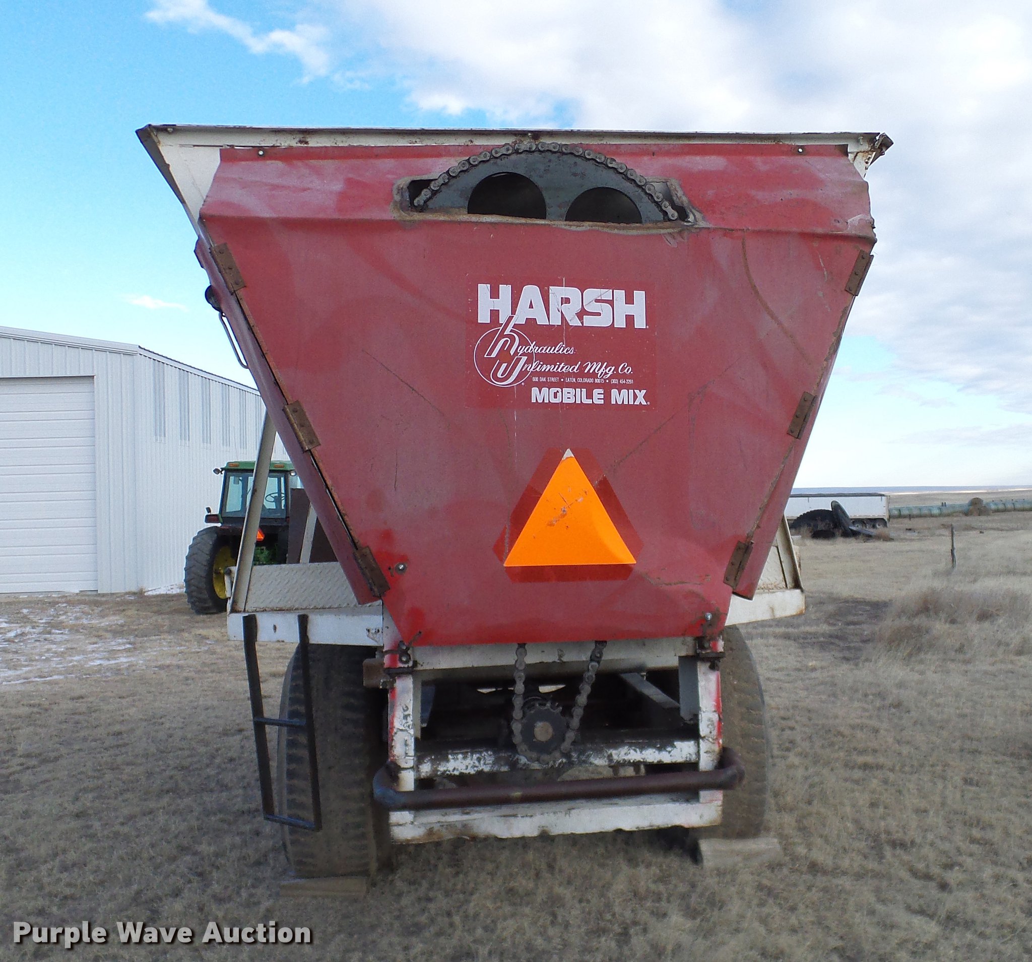 Harsh 400M feed mixer in Hugo, CO Item DC8350 sold Purple Wave
