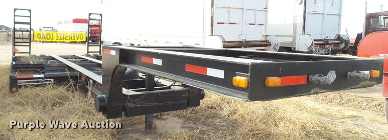 image for item BJ9777 Shop built forage harvester trailer