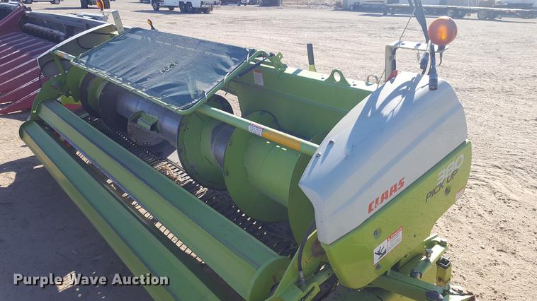 image for item BJ9778 2014 Claas 380 pickup head