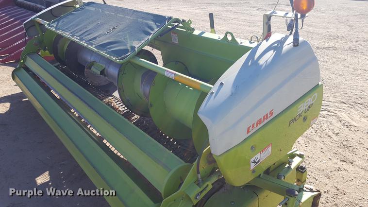 image for item BJ9778 2014 Claas 380 pickup head