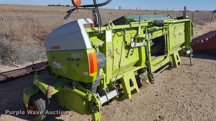image for item BJ9778 2014 Claas 380 pickup head
