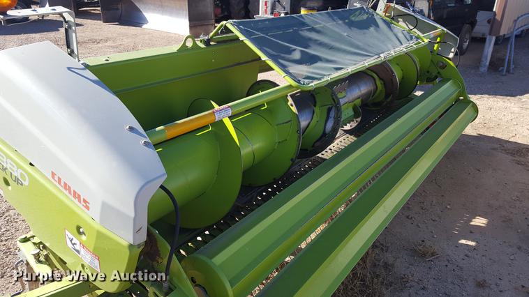 image for item BJ9780 2016 Claas 380 pickup head