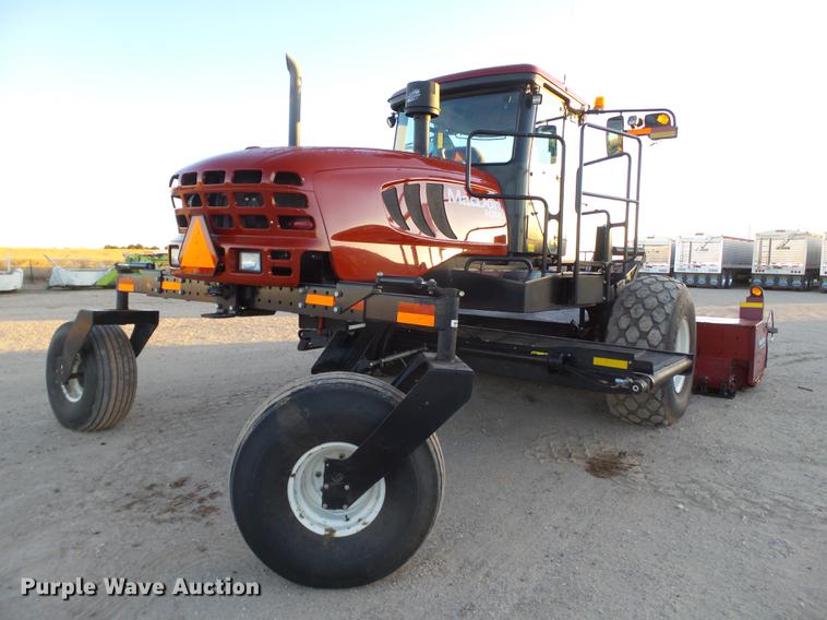 image for item BJ9798 2014 MacDon M205 self-propelled windrower