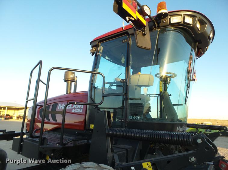 image for item BJ9798 2014 MacDon M205 self-propelled windrower