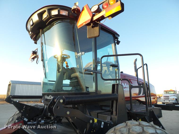 image for item BJ9798 2014 MacDon M205 self-propelled windrower